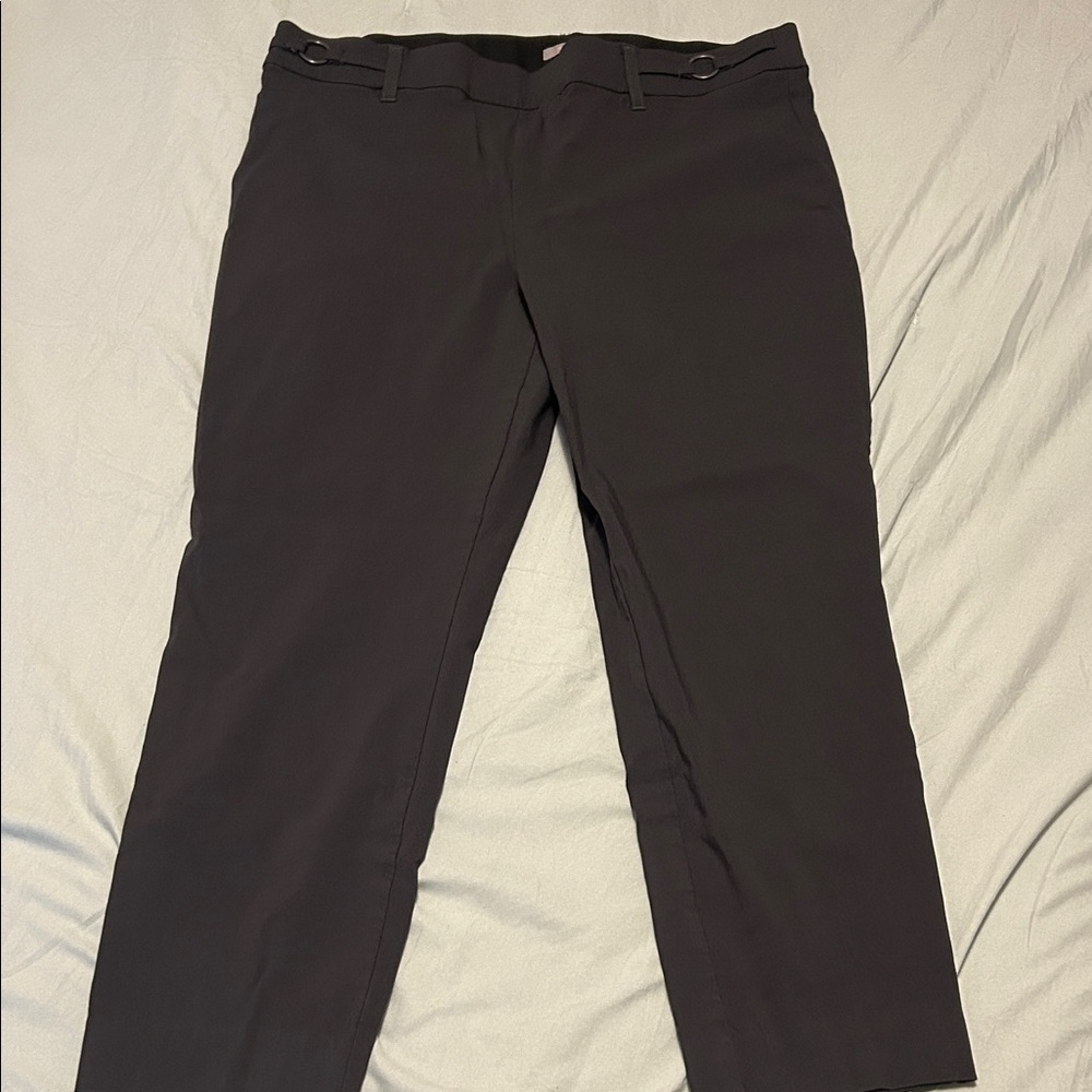 Maurices Women's Dark Gray Ankle Pants